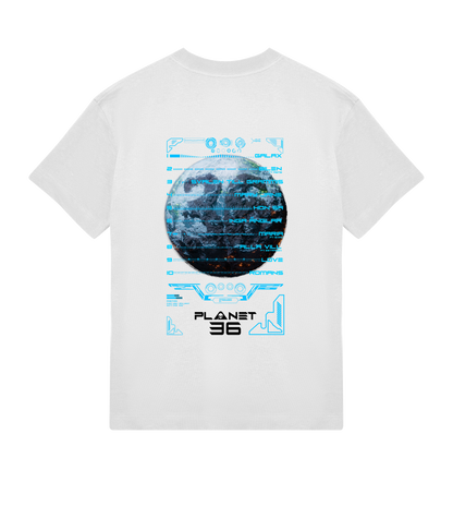 PLANET36 TRACKLIST T-SHIRT WHITE